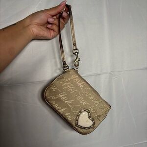 Vintage Coach Sparkle Wristlet
